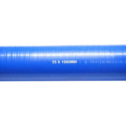 Cooling duct straight 55x1000mm silicone with textile insert Breckner Germany