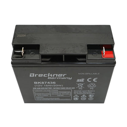Battery for solar panel 12V 18Ah-20Hr Breckner Germany