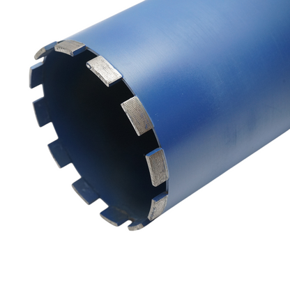 Diamond drill 152x450mm with 1-1/4 UNC internal thread, wet drilling for concrete, brick Breckner Germany