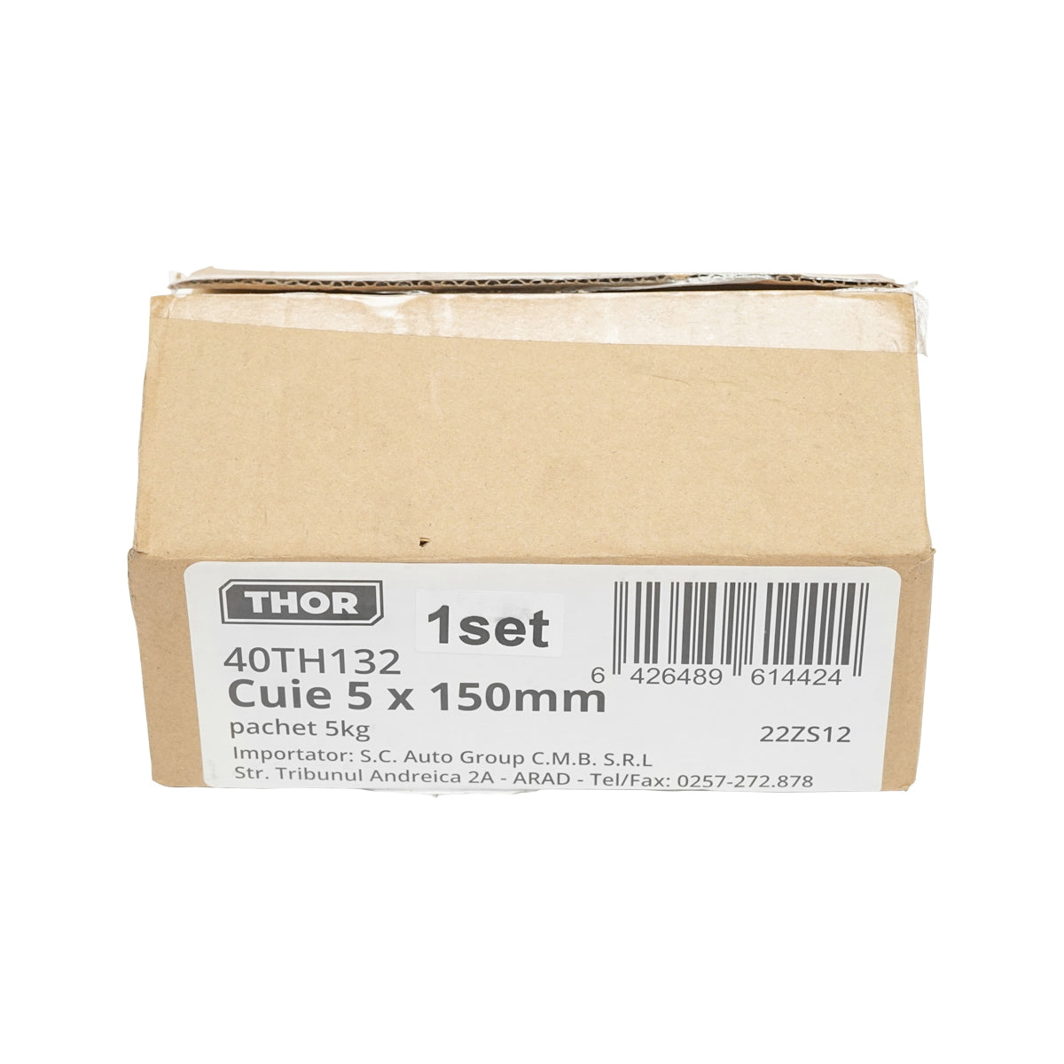 Construction nails 5x150mm pack 5Kg