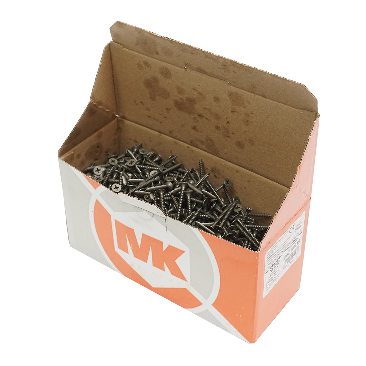 Self-tapping drywall screws 3.5x35mm made of phosphated steel with a countersunk head 1000 pcs/box
