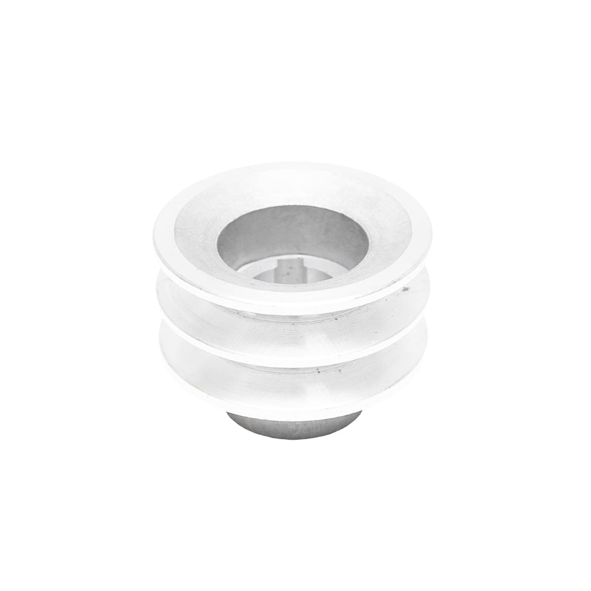 Pulley with 2 grooves for a 25mm shaft