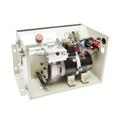 Hydraulic pump with solenoid valve for lift gate/rear door of truck/semi-trailer/van 24V, 2.2kW, 20Bar