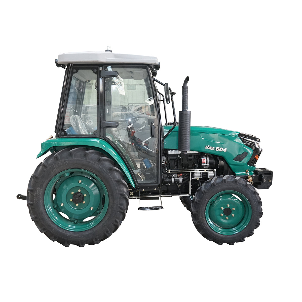 60HP cabin tractor with wheels 8.3-20/12.4-28 Konig 604