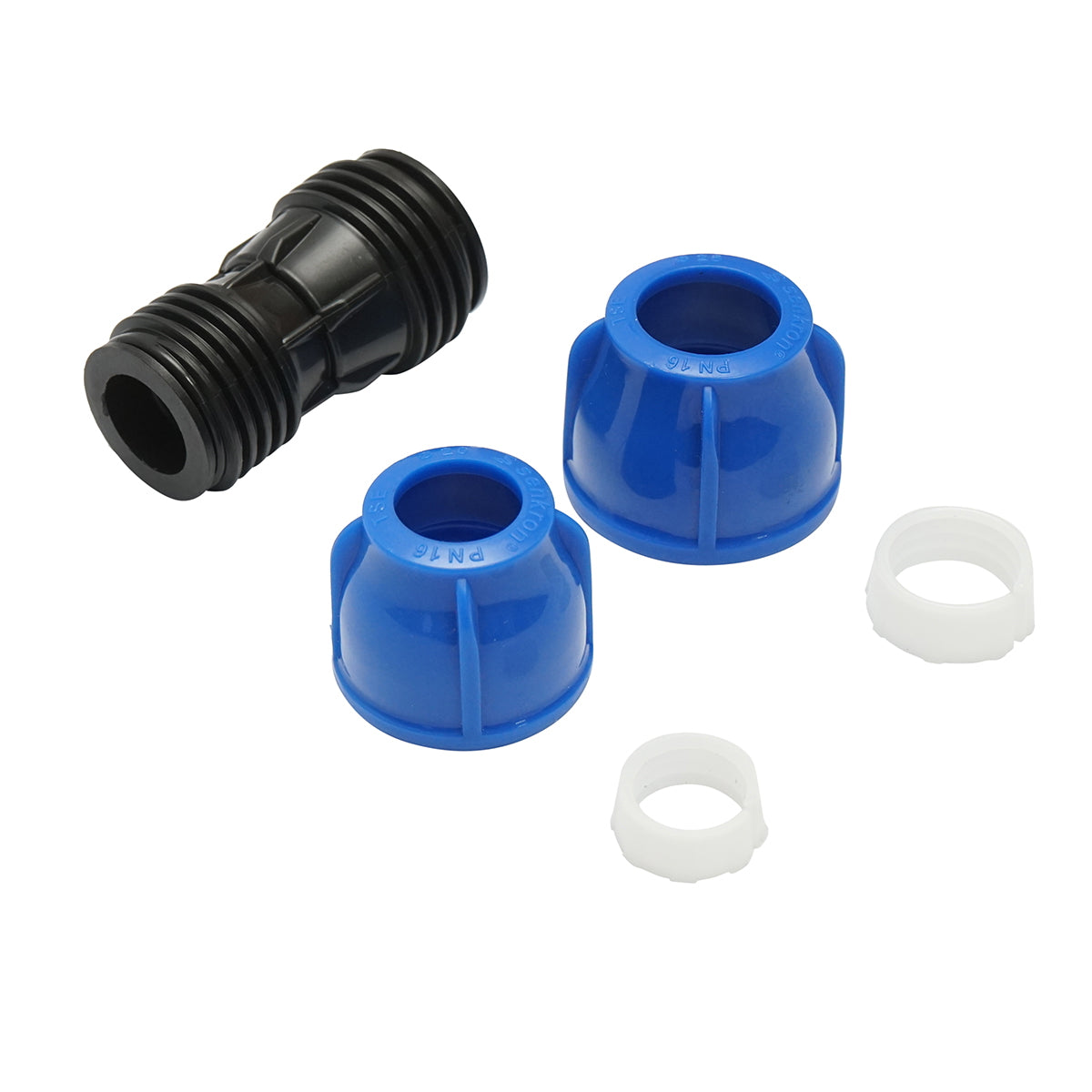 Compression reducing fitting D25x20mm, PN16 for irrigation systems.
