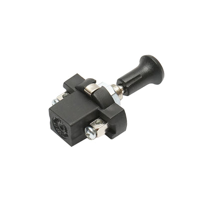 Short on-off switch 12V/5A pull switch with metal fastening nut Breckner Germany