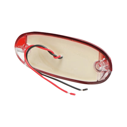 Red-white LED position lamp 125mm 12-24V Breckner Germany