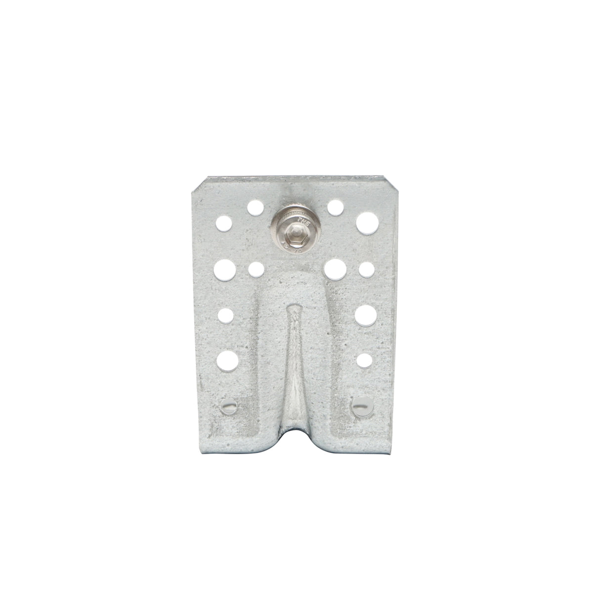 Bracket with reinforcement and nut for mounting solar photovoltaic panel system B