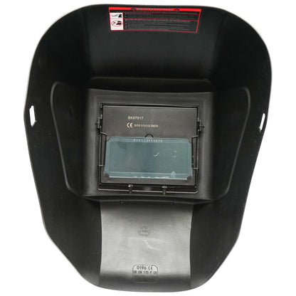Automatic welding mask with black crystals Breckner Germany
