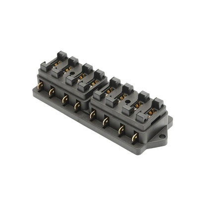 Flat fuse box with 8 ways Breckner Germany