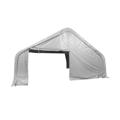 PVC storage hall with a metal structure, 8m wide and 12m long, 2.6m high
