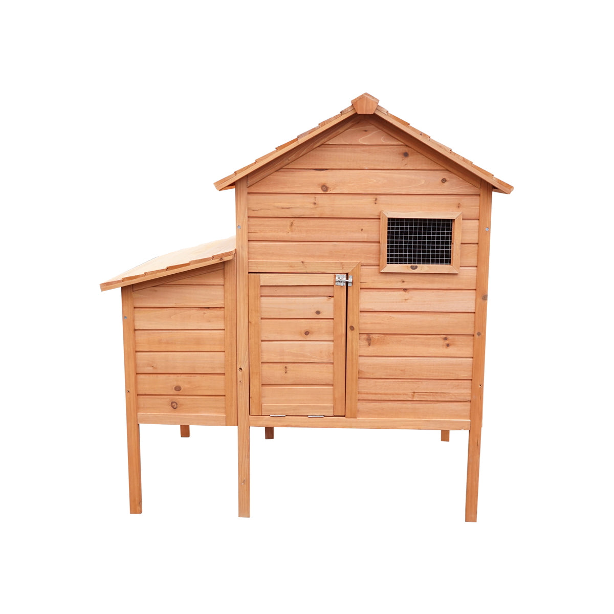 Wooden chicken coop for birds, 1130x760x1230mm