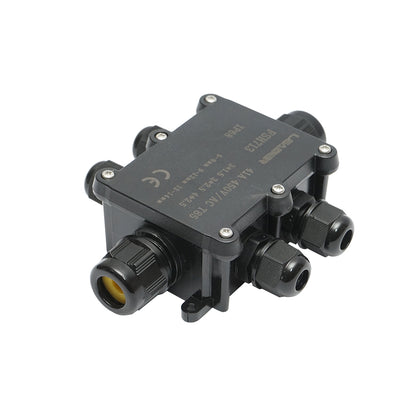 Sealed junction box with presets 41A 450V AC, 6 ways 5-14mm IP68 Leader