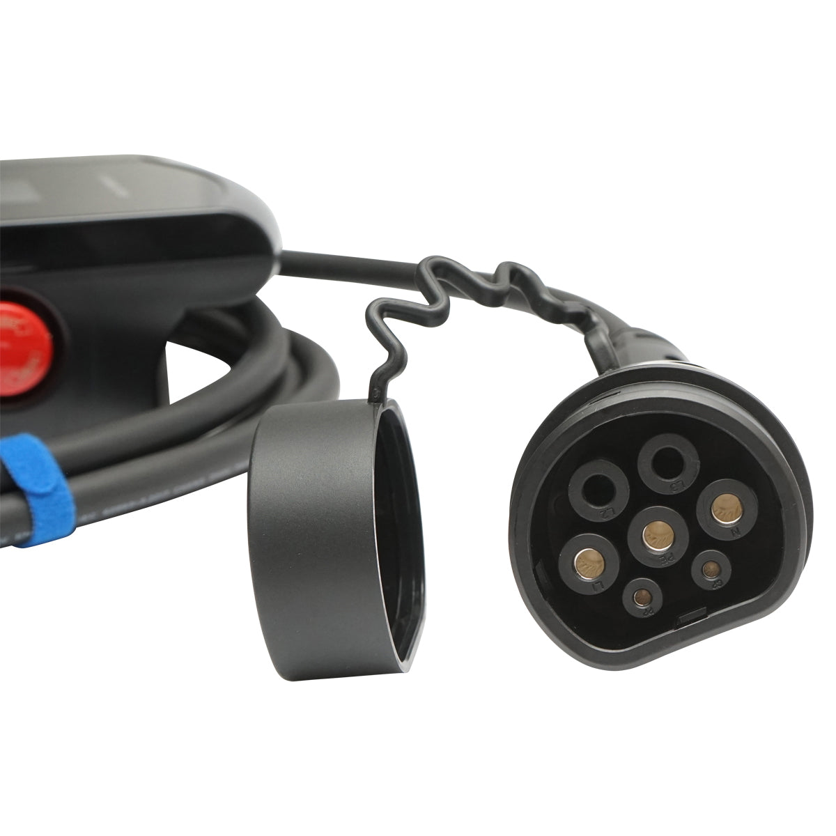 Wall charging station 380V, 5M, Type 2, 11KW, 16A, with connector