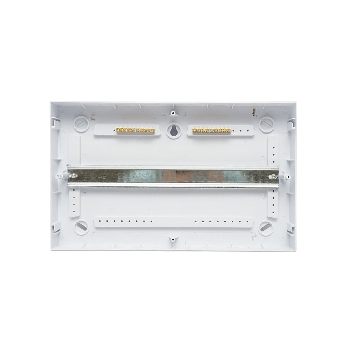 Single row fuse box, 18 modules Leader