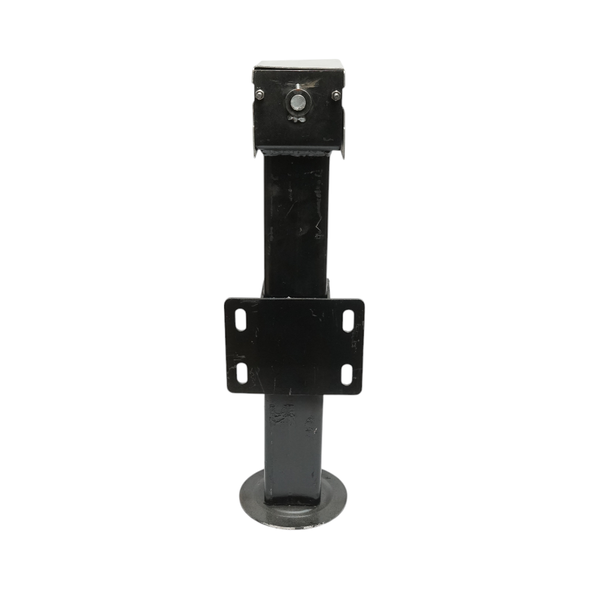 Adjustable support leg trailer with crank 60-100cm, lateral fixing, maximum load 4000 Kg
