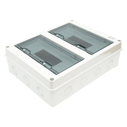 Electrical panel applied 2 rows, 24 modules, IP65, 420x295x130mm