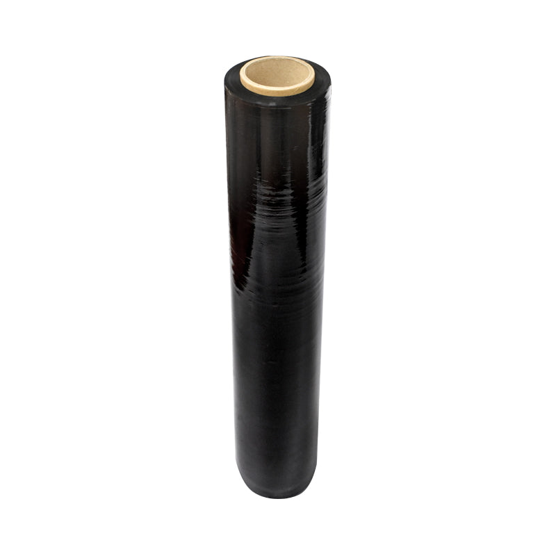 Black manual stretch film 1.65 kg 500x0.023 mm