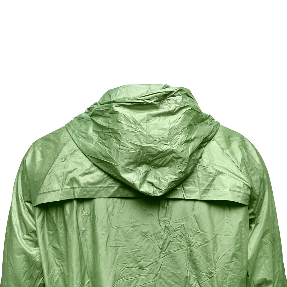 XL waterproof hooded poncho made of PVC, 2 pockets, snap closure, dark green Breckner Germany