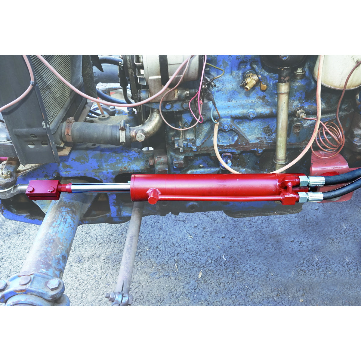 Complete power steering kit with Danfoss pump and hydraulic cylinder for U-445 with 3-cylinder engine