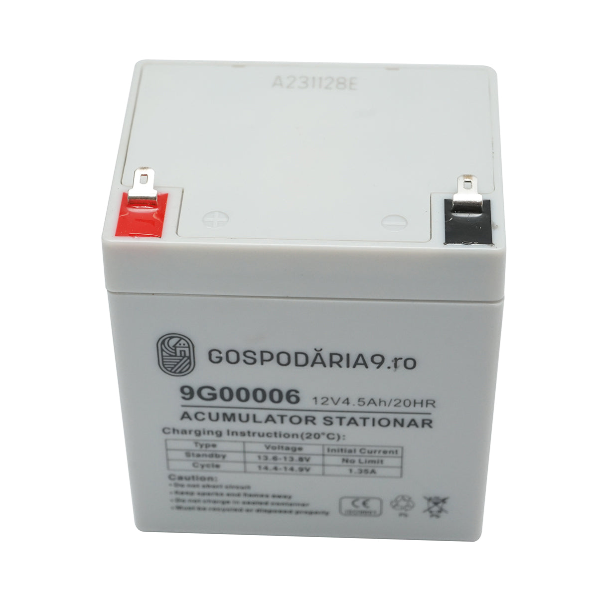 Solar gel battery 12V 4.5Ah 20HR, 90x70x101x107mm FC12-4.5 Household 9