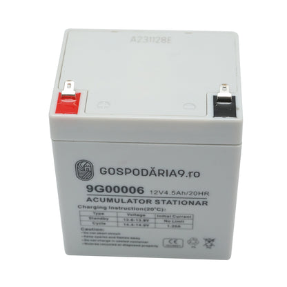 Solar gel battery 12V 4.5Ah 20HR, 90x70x101x107mm FC12-4.5 Household 9