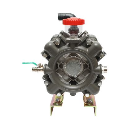 Diaphragm pump with 4 membranes Z=6/8,4mm flow rate 120 L/min 25 bar for herbicide applicator (compatible with Polish model)