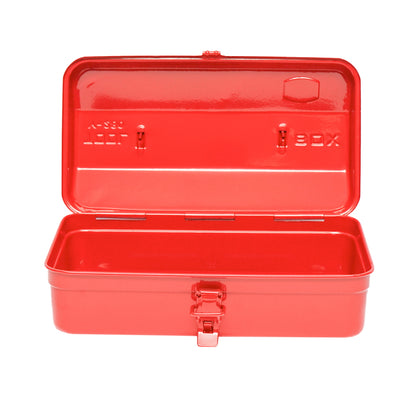 Red metal tool box 305x160x116mm Breckner Germany
