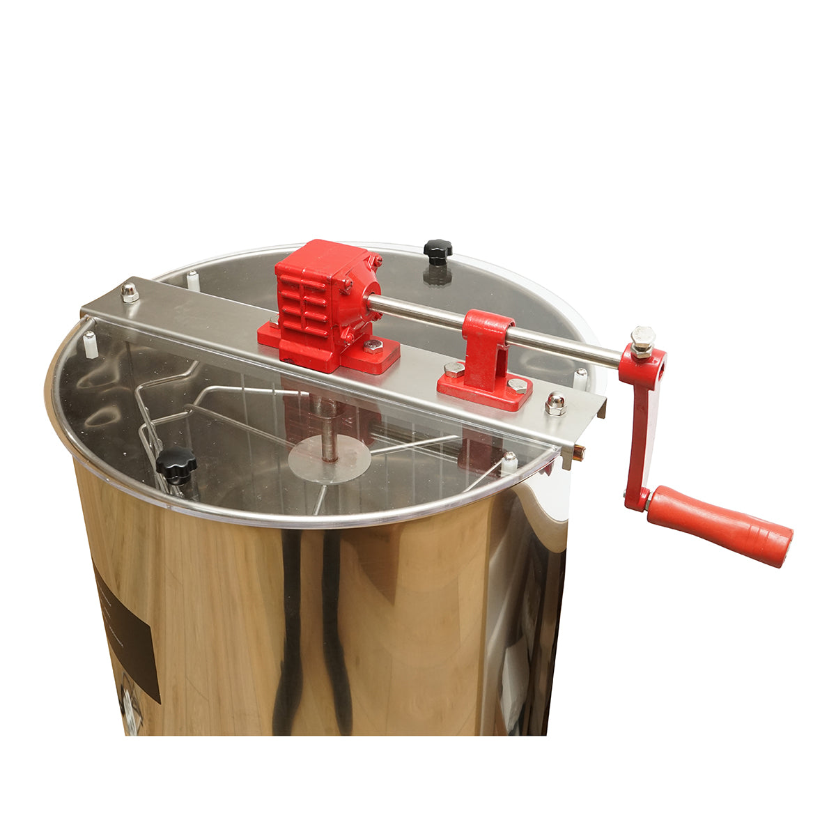 Manual beekeeping centrifuge, stainless steel honey extractor with 3 frames