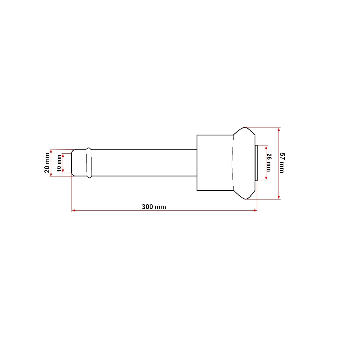 Silicone long nipple for cow milking machine Breckner Germany