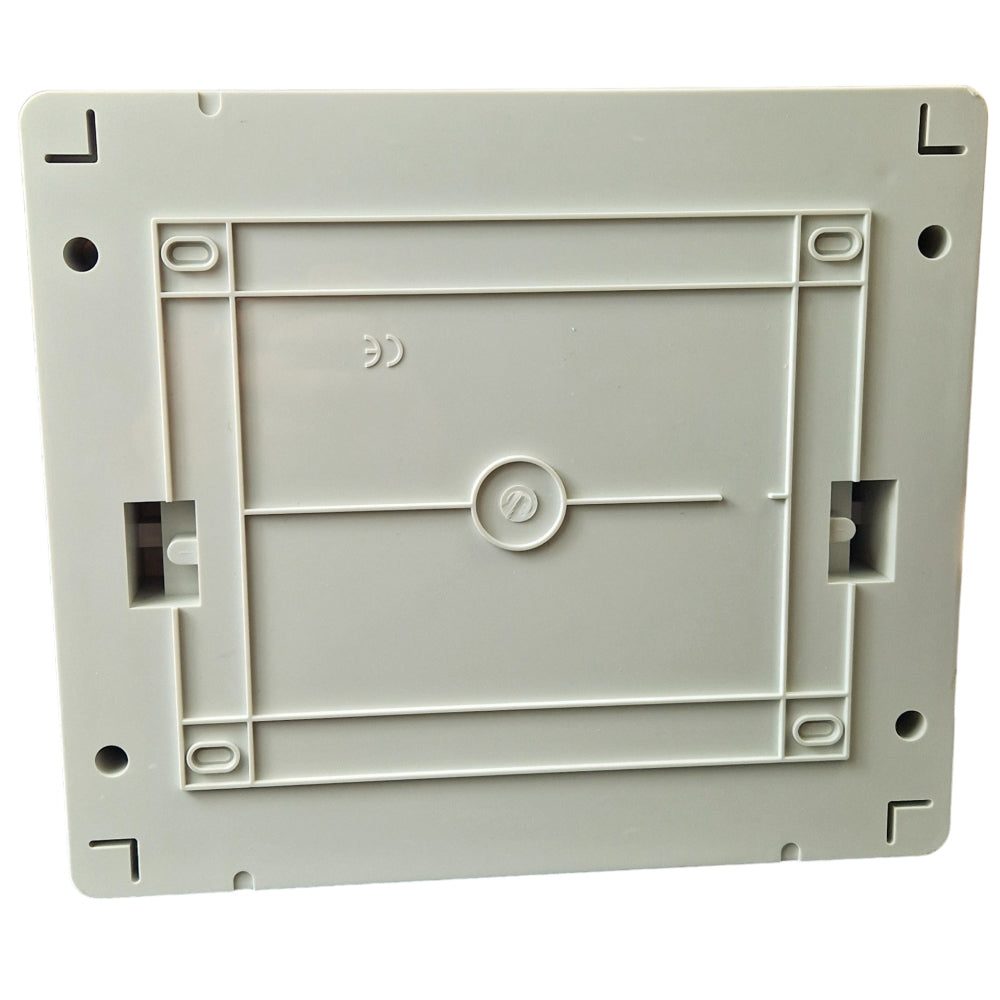 Applied fuse box 1 row, 12 modules, IP65, 295x255x130mm Ebasee