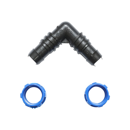 Threaded dripping pipe D16x16mm for irrigation systems
