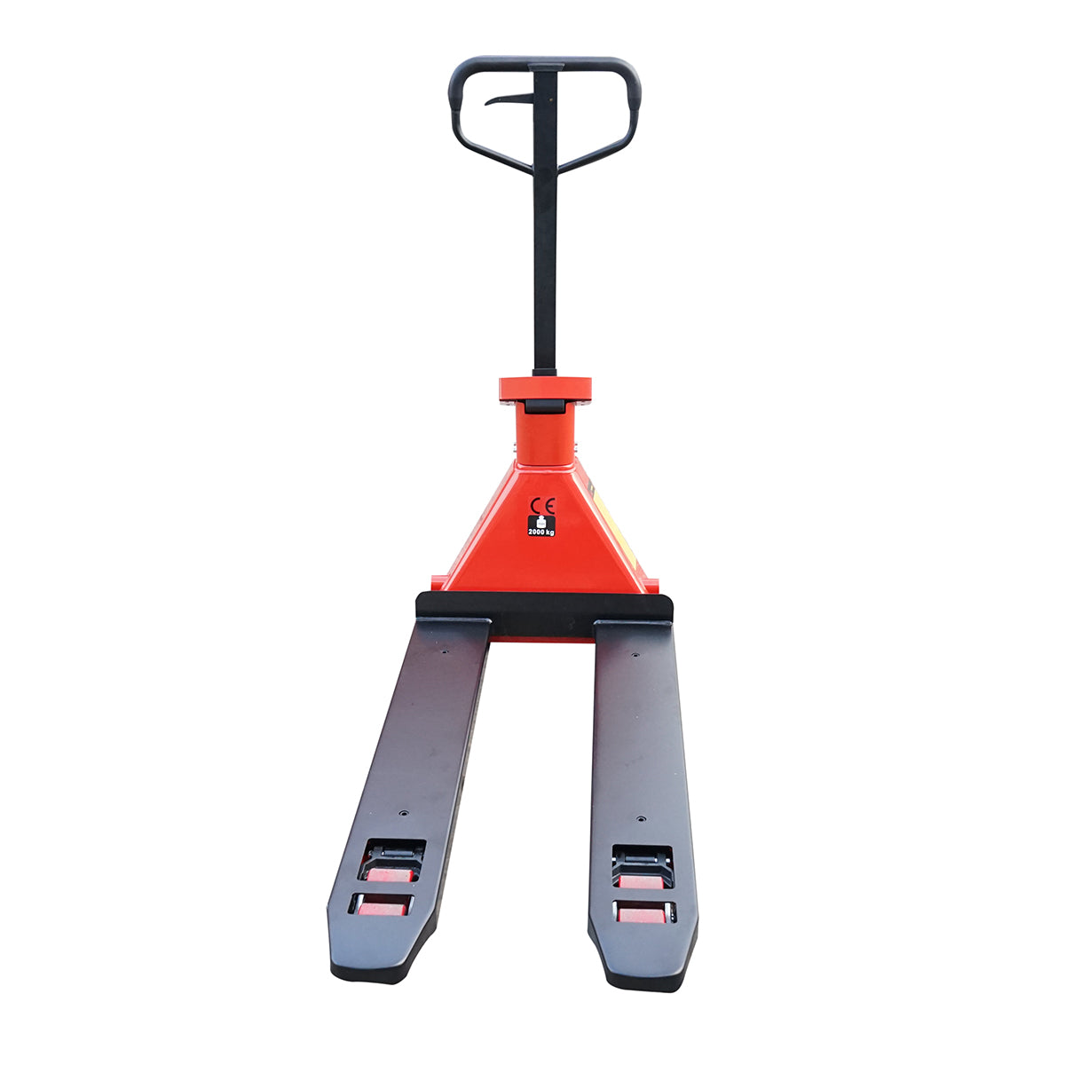 Manual pallet truck 2T with electronic scale and silicone wheel Breckner Germany