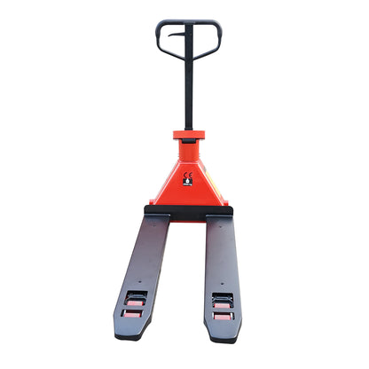 Manual pallet truck 2T with electronic scale and silicone wheel Breckner Germany