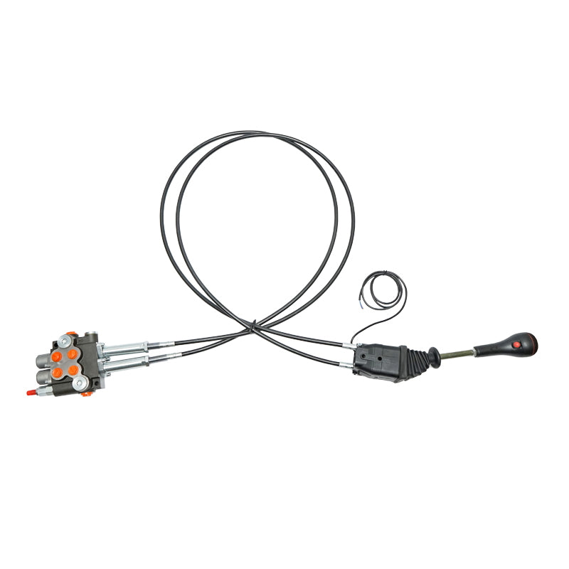 Hydraulic distributor with joystick, cable length 2m, pressure 250 bar, flow rate 40L/min Breckner Germany
