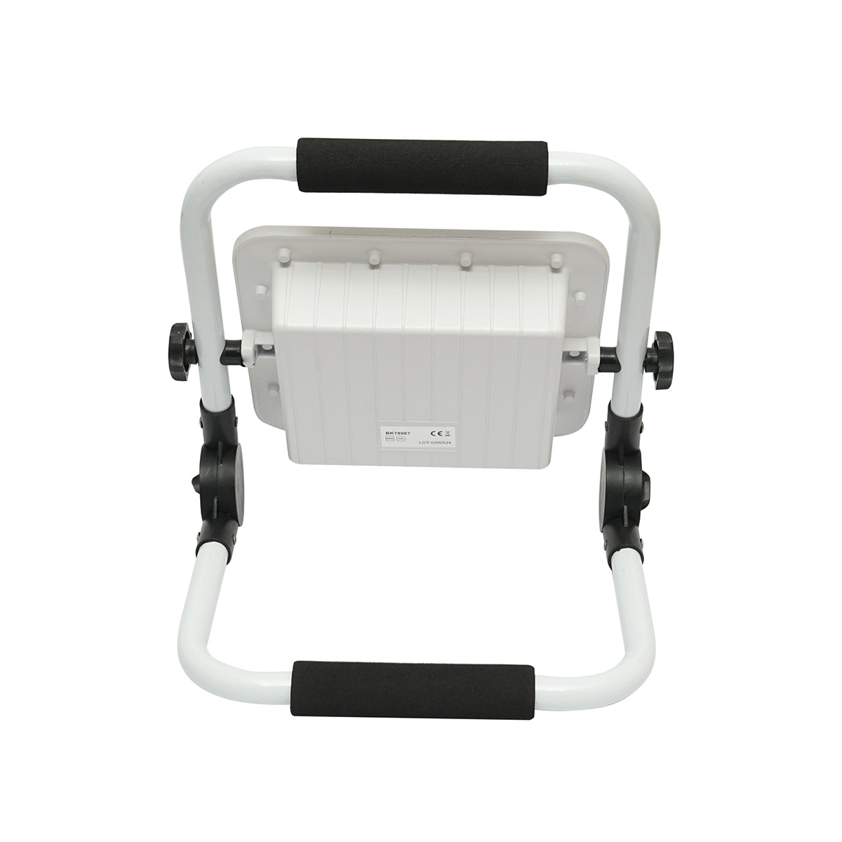 Portable LED work lamp 60W, 6500K with rechargeable battery and IP65 tripod frame