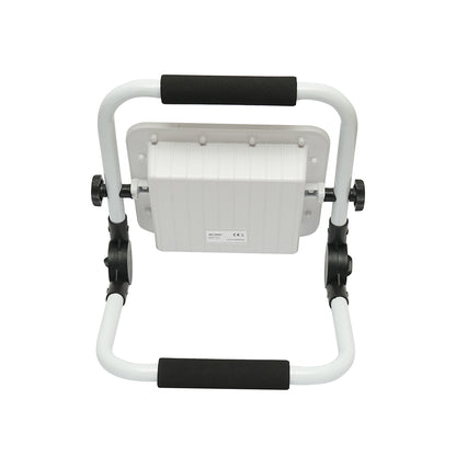 Portable LED work lamp 60W, 6500K with rechargeable battery and IP65 tripod frame