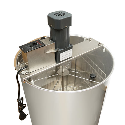 220V electric centrifuge for beekeeping, stainless steel honey extractor with 4 frames