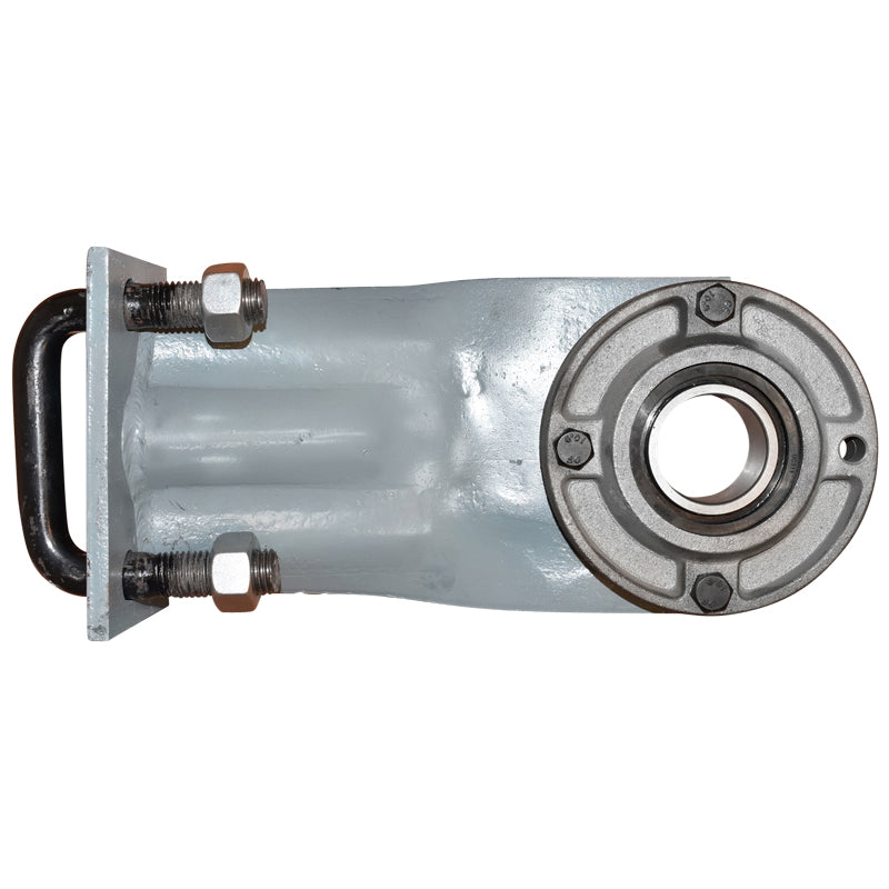 Complete M24 GDU support with bracket, cast iron covers and UC511 bearing.