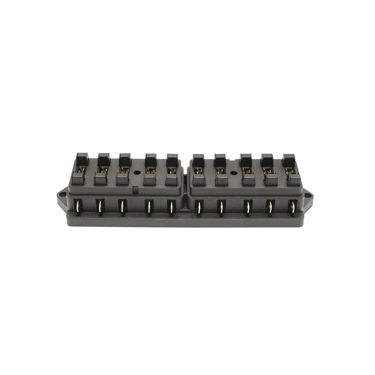 Flat fuse box with 10 slots Breckner Germany