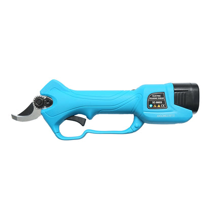 850W electric garden shears with 2 Li-ion batteries 16.8V, diameter 0-28mm