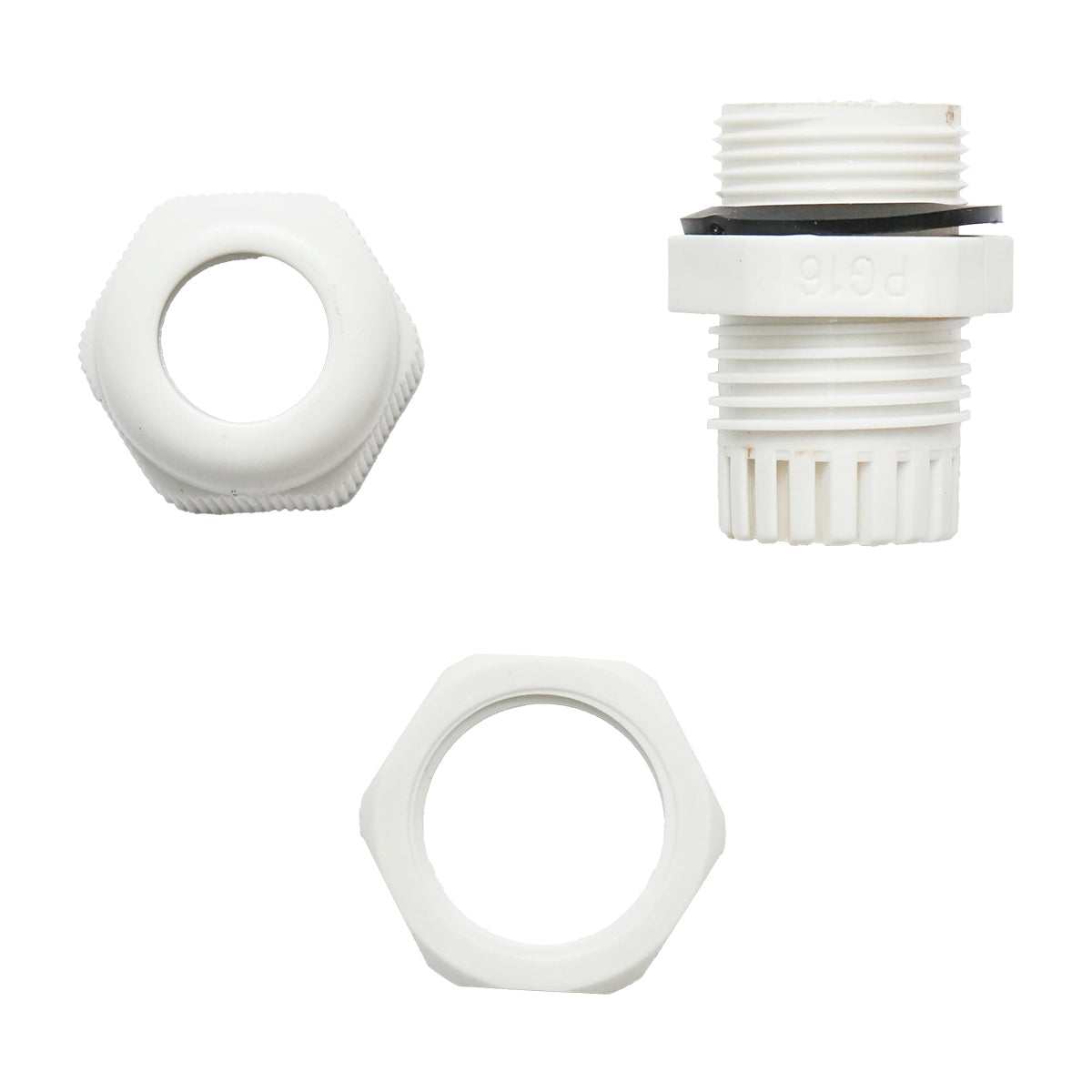 PG16 gray connector, IP68