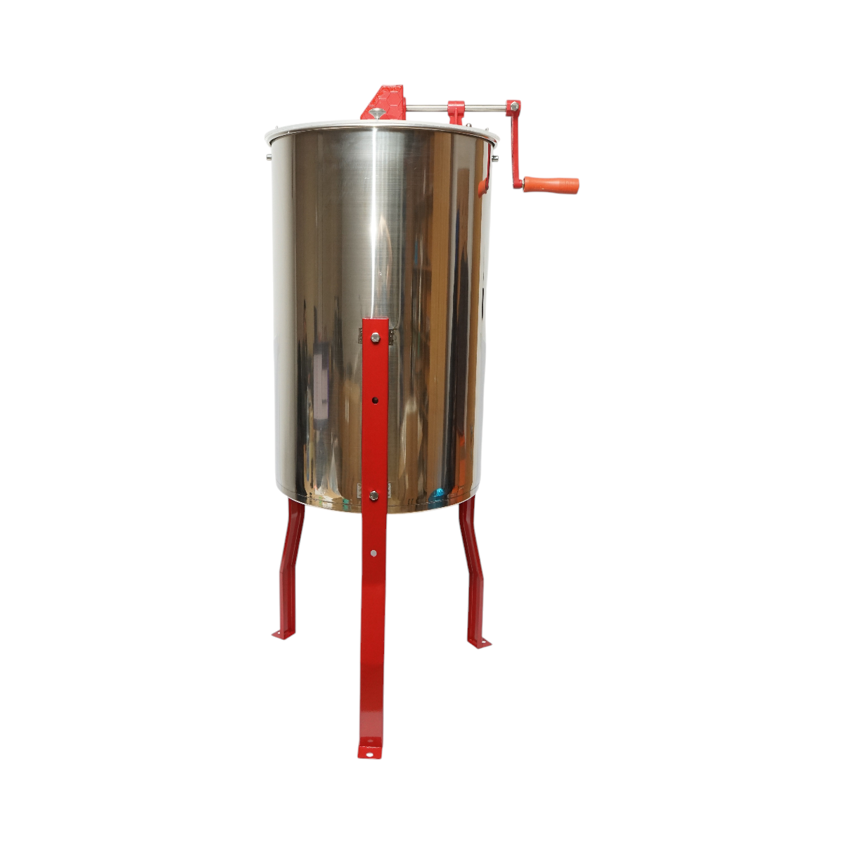 Manual beekeeping centrifuge, stainless steel honey extractor with 3 frames