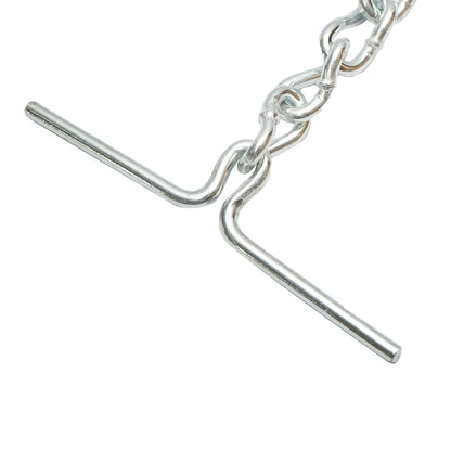 Galvanized steel chain 2.15m for animals