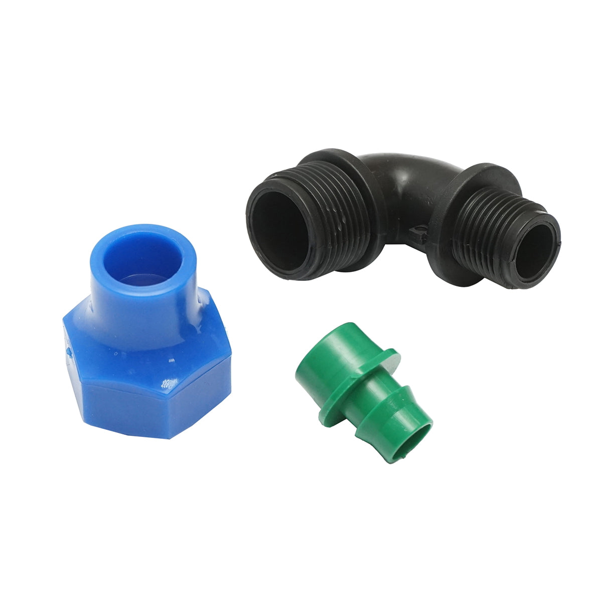 Compression fitting with external thread D16mmx1/2 toll for irrigation systems