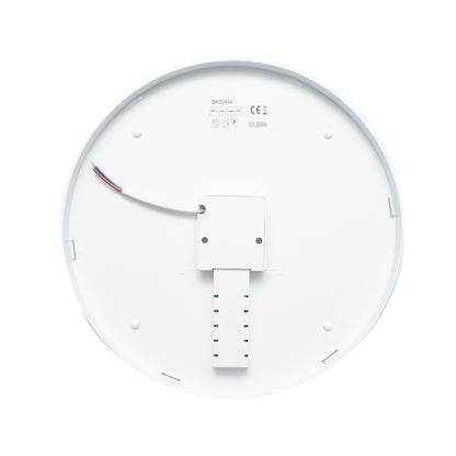 LED ceiling light 36W, 220V, IP20, 230 mm, round light body interior/exterior moisture-resistant Breckner Germany