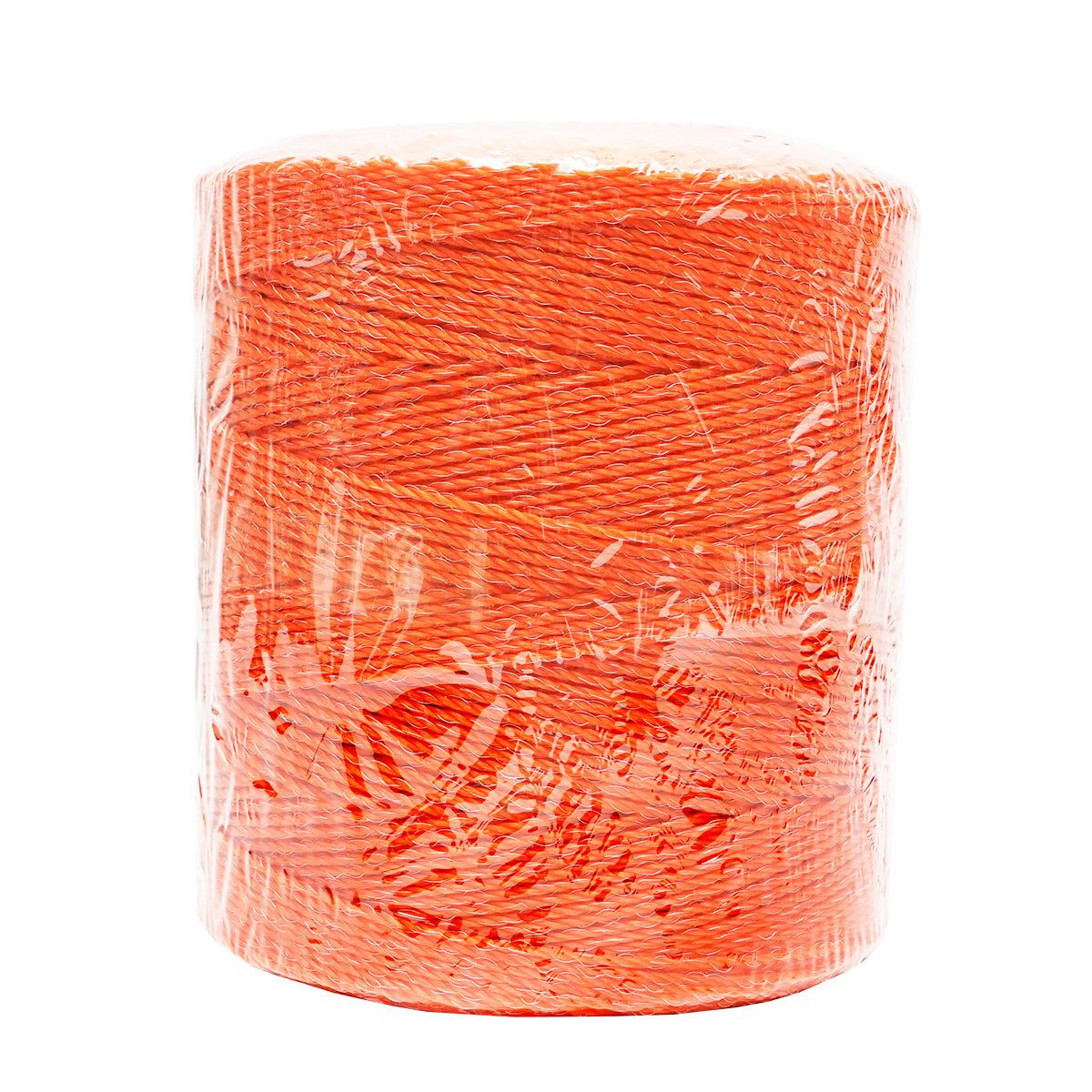 Orange wire roll 2.5mm with metal insert 3x0.15mm SS, resistance 7.4 Ohm/m, 1000m electric fence Thor