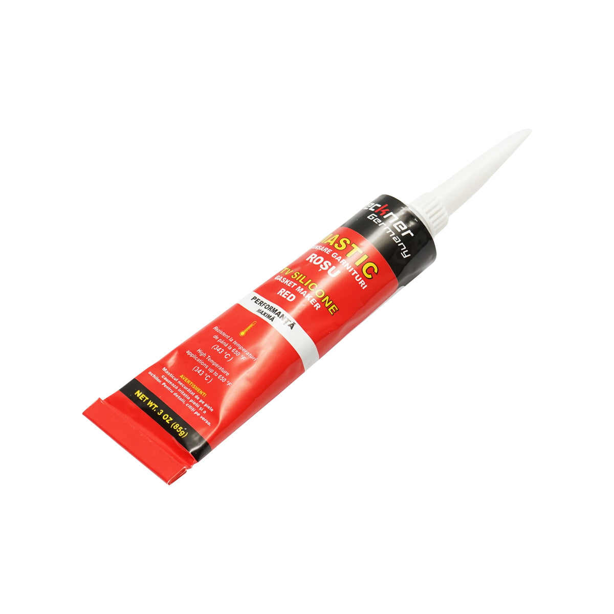 Silicone sealing red gaskets 85g high temperature 343 degrees