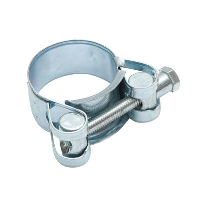 Force collar, galvanized metal clamp with screw W1 for hoses 42-46mm Breckner Germany