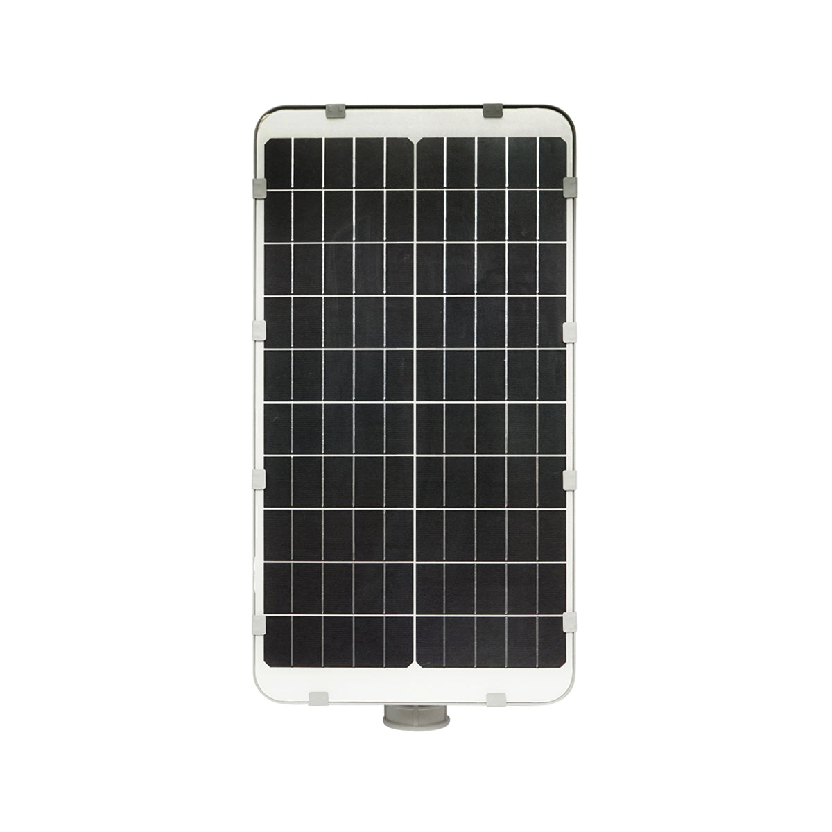 LED solar street light 180W, 6500K, IP65 with solar panel, motion sensor and pole mounting Breckner Germany